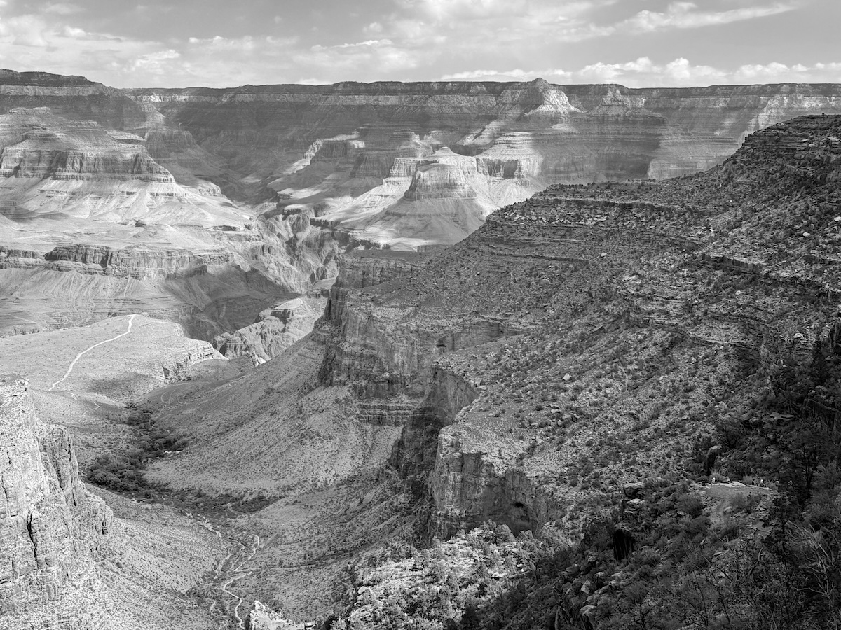 Bright Angel in the Grand Canyon